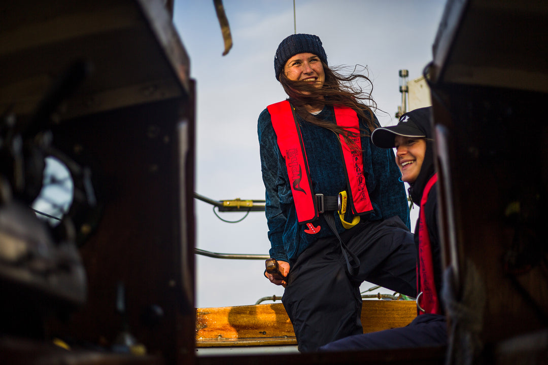 Lydia Paleschi is a sailor, writer and one third of Wild Swimming Cornwall
