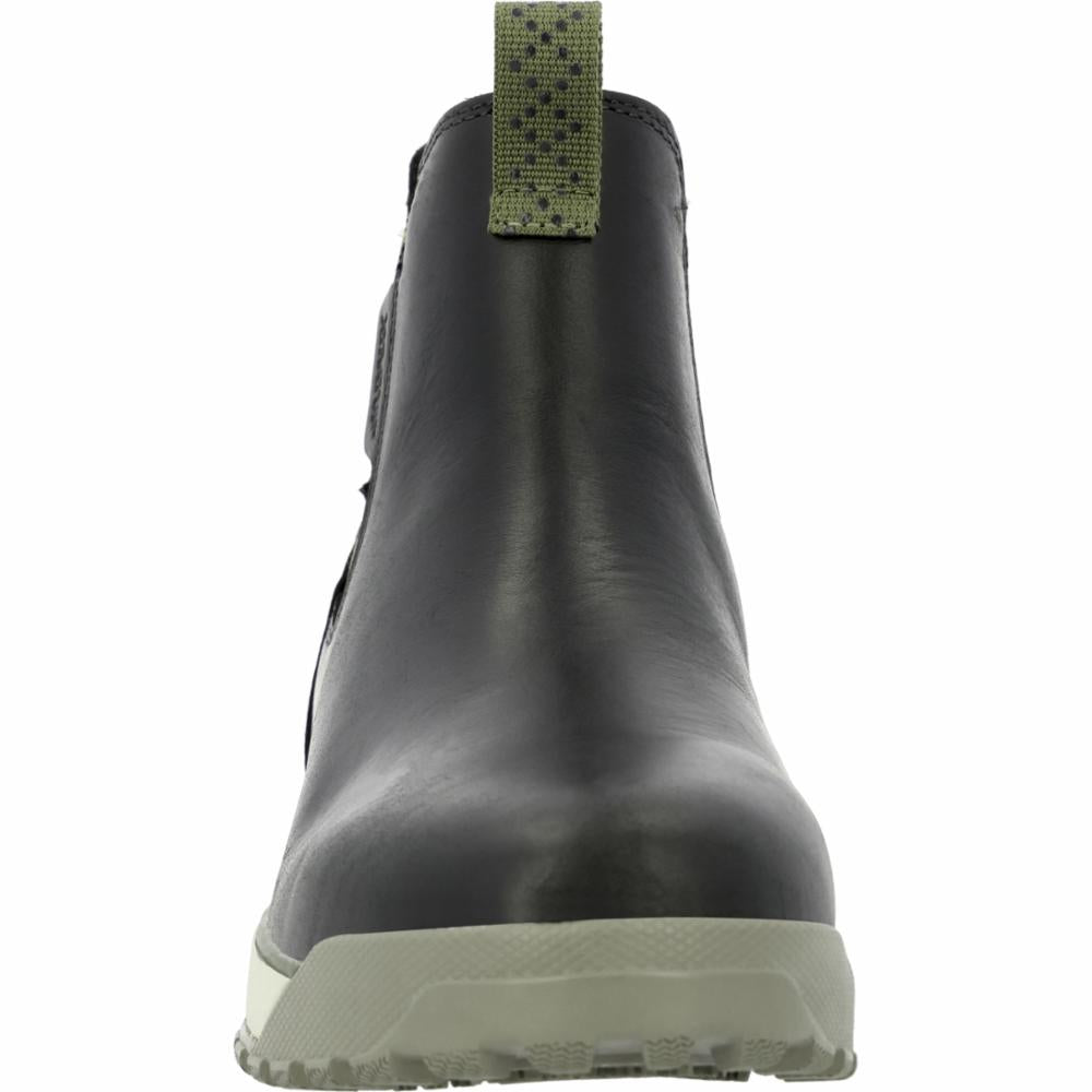 Xtratuf MENS ADB LEATHER PIRATE BLACK