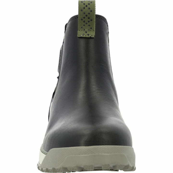 Xtratuf MENS ADB LEATHER PIRATE BLACK