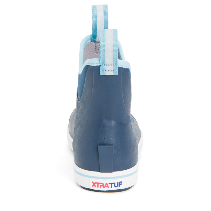 XTRATUF WOMEN'S 6" ANKLE DECK BOOT NAVY