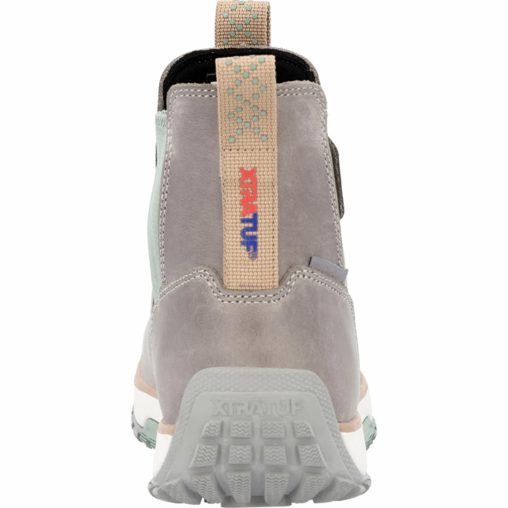 Xtratuf WOMENS ADB LEATHER GREY/ICEBERG