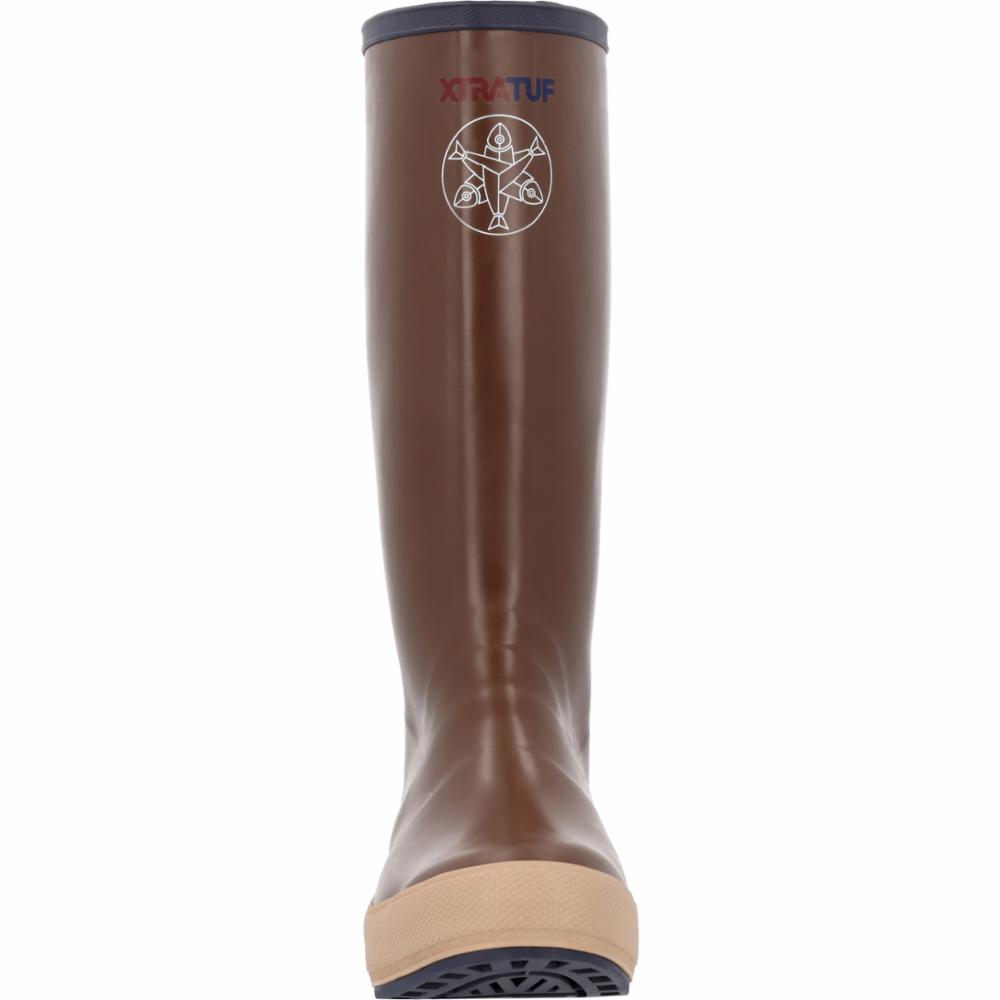 Xtratuf WOMENS 15 IN LEGACY BOOT LEGACY SALMON SISTERS BROWN/KELP/OYSTER