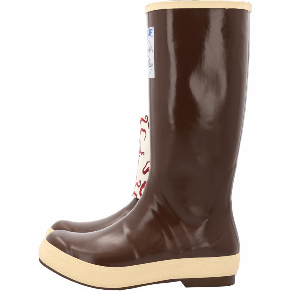 Xtratuf WOMENS SALMON SISTERS 15 LEGACY BOOT COPPER/OCTOPUSPRINT