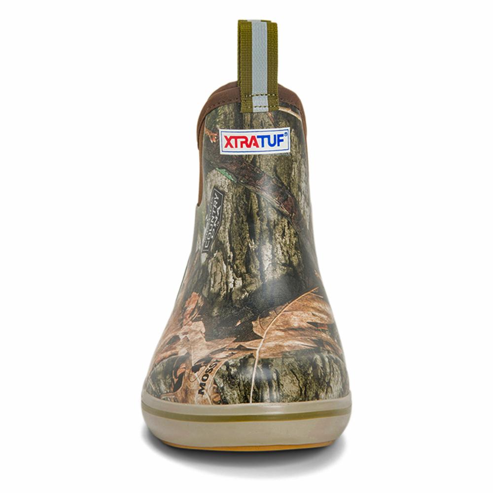 Xtratuf MENS 6 ANKLE DECK BOOT PRINT MOSSYOAKCOUNTRYDNA