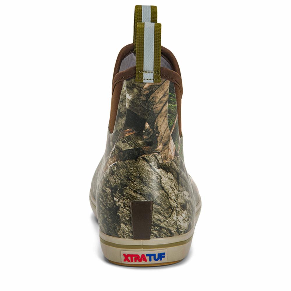 Xtratuf MENS 6 ANKLE DECK BOOT PRINT MOSSYOAKCOUNTRYDNA