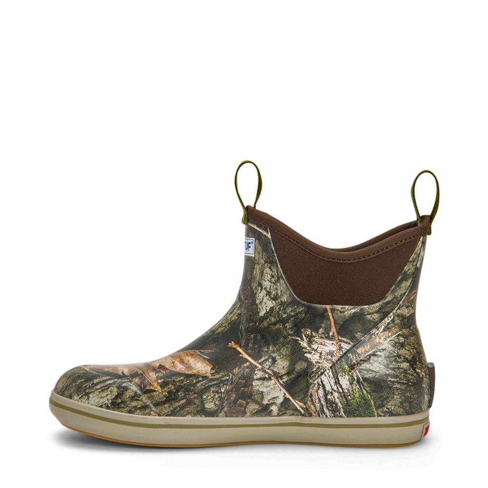 Xtratuf MENS 6 ANKLE DECK BOOT PRINT MOSSYOAKCOUNTRYDNA