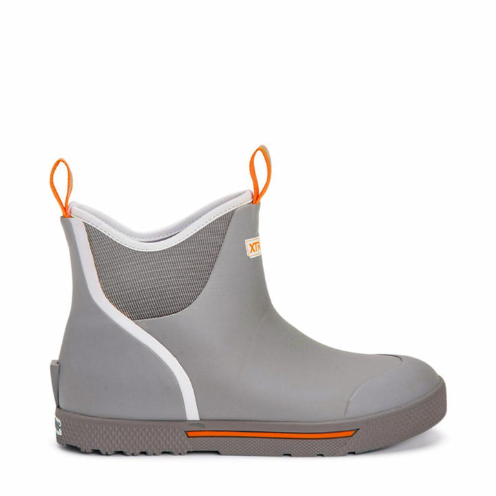 Xtratuf MENS WHEELHOUSE 6 ANKLE DECK BOOT GREY