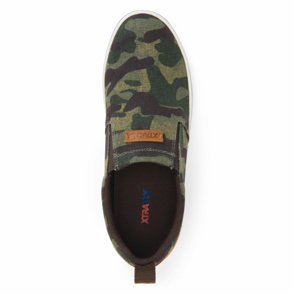 Xtratuf MEN'S CANVAS SHARKBYTE DECK SHOE CAMO