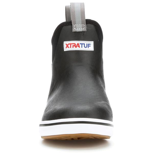 Xtratuf WOMENS 6 ANKLE DECK BOOT BLACK