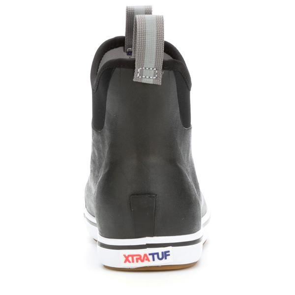 Xtratuf WOMENS 6 ANKLE DECK BOOT BLACK