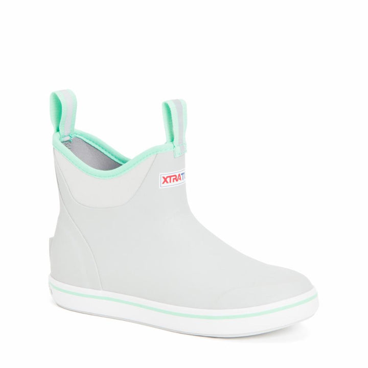 Xtratuf WOMENS 6 ANKLE DECK BOOT GREY