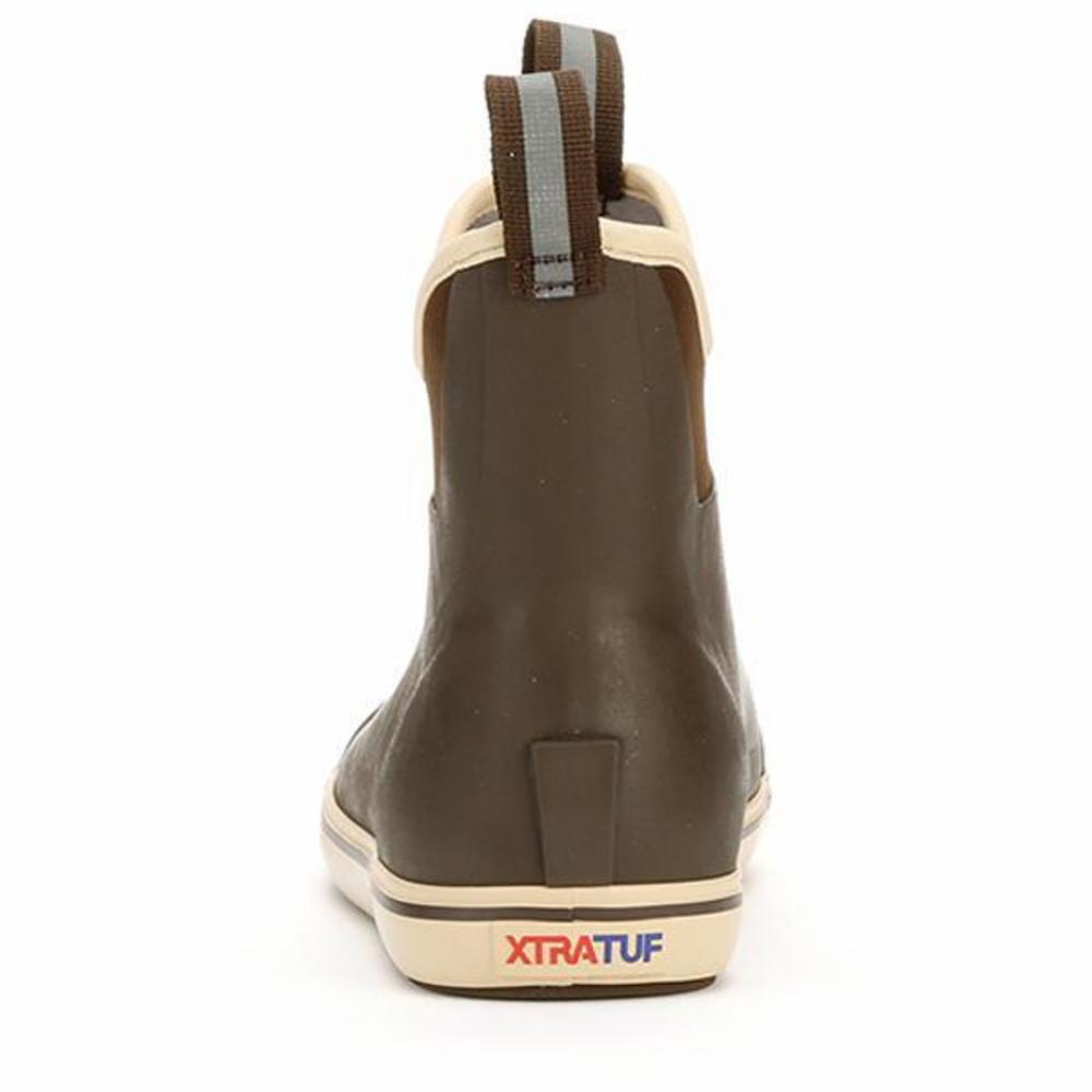 Xtratuf WOMENS 6 IN ANKLE DECK BOOT BROWN