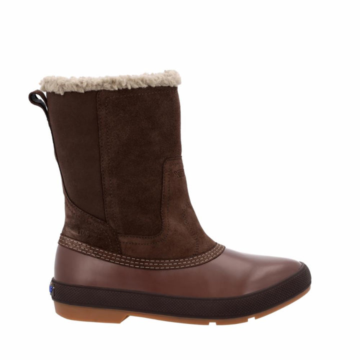 Xtratuf WOMENS 9 LEGACY LTE PULL ON BROWNLEATHER